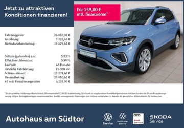 VW T-Cross 12.861 km 26.850 &euro; Rietberg 33397