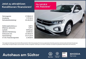 VW T-Roc 27.592 km 27.980 &euro; Rietberg 33397